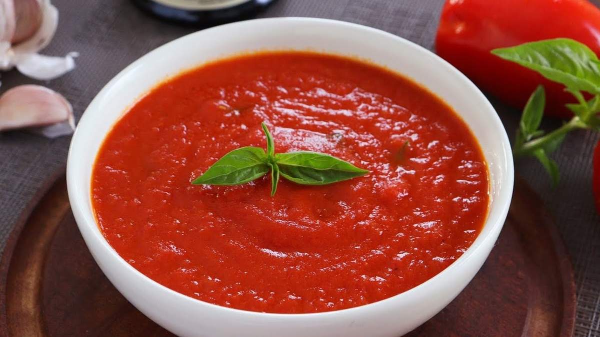 Salsa de tomate. Fuente: (Instagram)