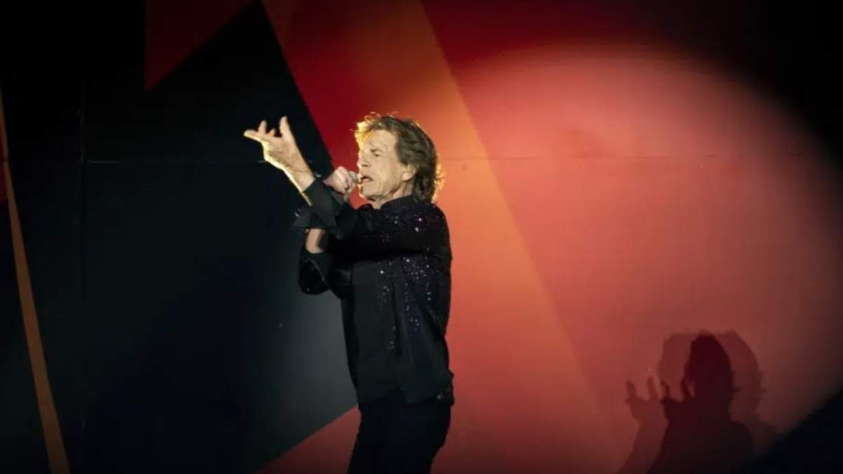 El cantante de los Rolling Sones, Mick Jagger