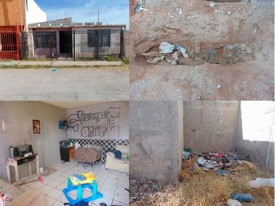 Hallan fosas con restos humanos al interior de dos domicilios en Chihuahua
