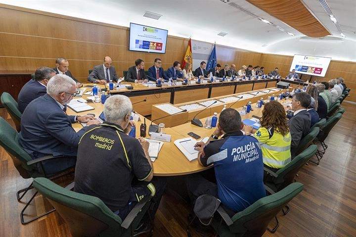 Reunión para establecer la Operación Eirene en Madrid