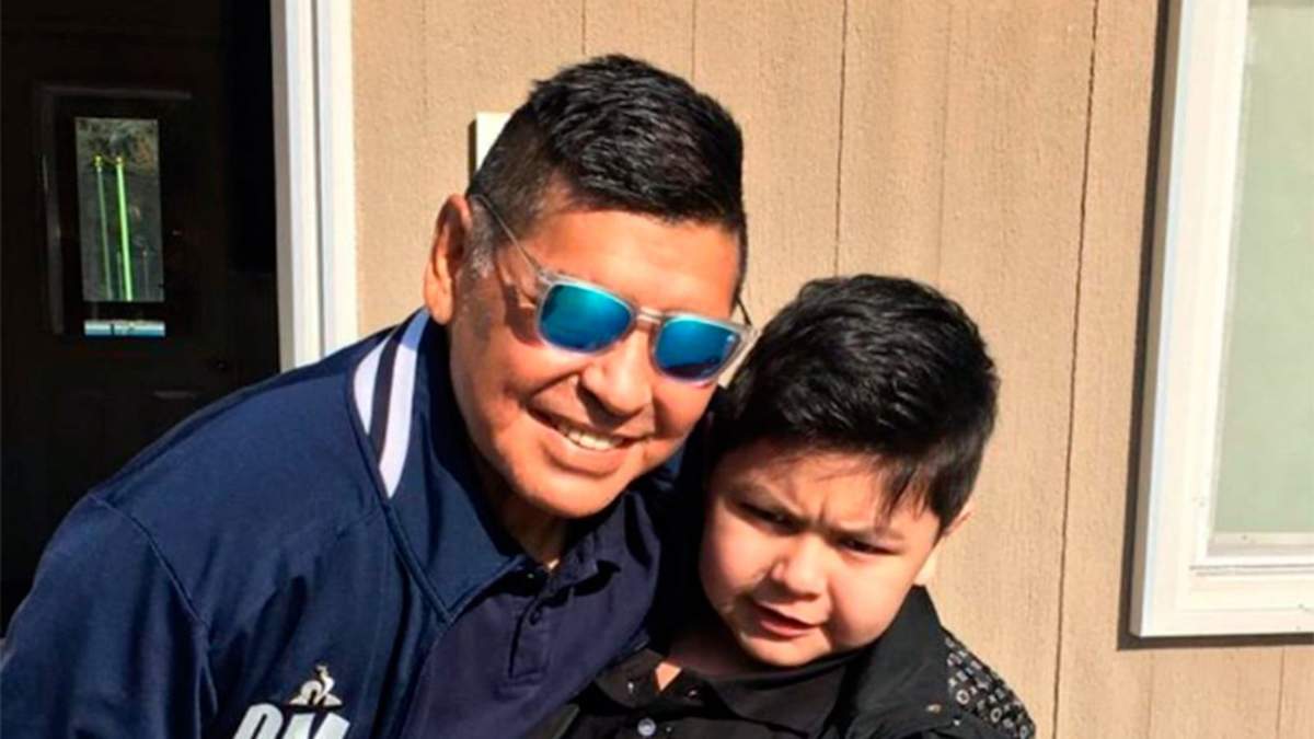 Diego Maradona con Dieguito Fernando. Fuente: (Instagram)