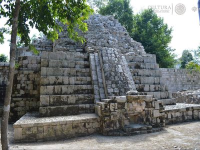 Confirman nuevo hallazgo arqueoastronómico en zona arqueológica de Santa Rosa Xtampak