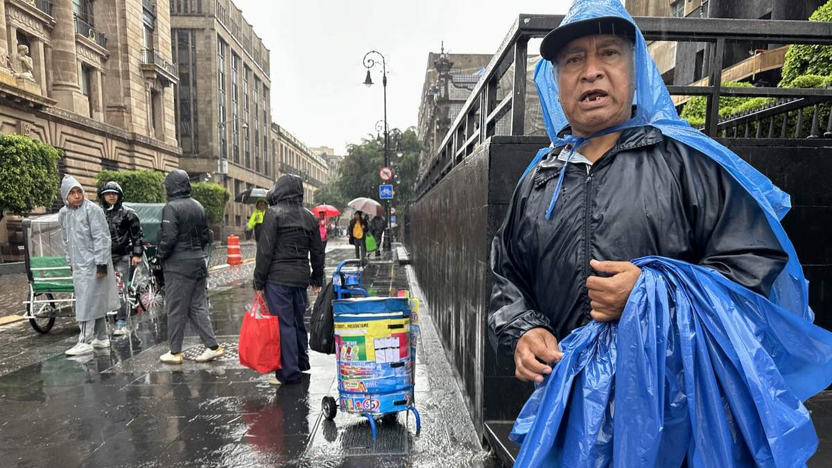 Probabilidad de chubascos con lluvias puntuales fuertes en la Ciudad de México para este lunes