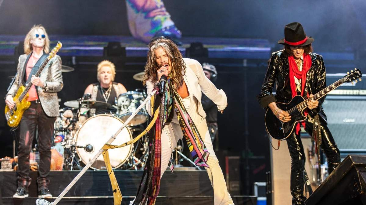 La banda de rock Aerosmith