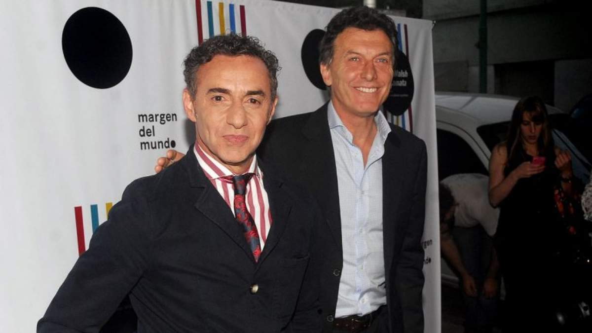 Majul junto a Macri. Fuente: (Twitter)