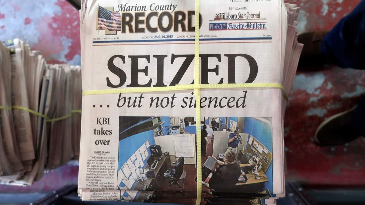 Ejemplares del Marion County Record