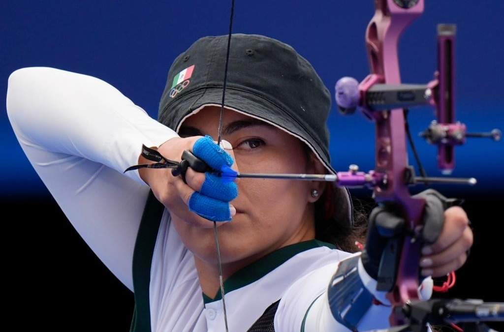 La arquera Alejandra Valencia