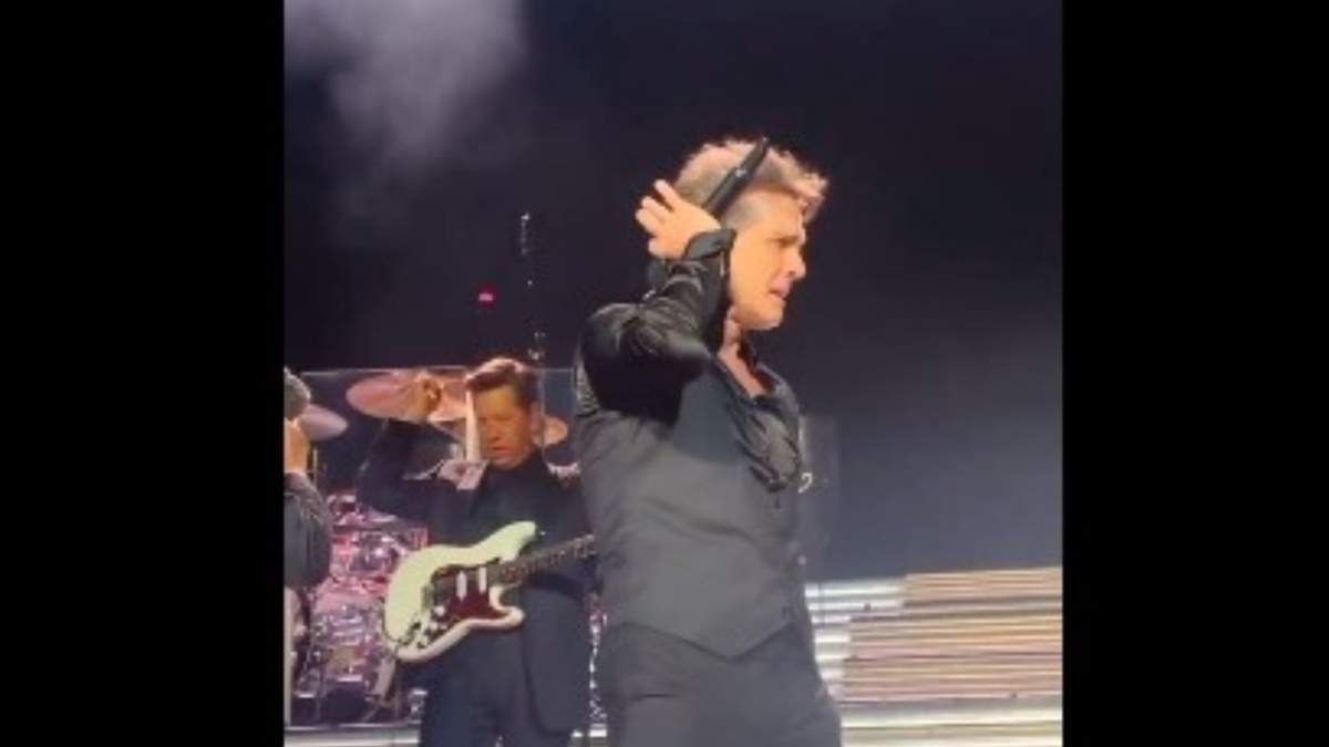 Luis Miguel aparentemente se lastimó el tímpano en el concierto en USB Arena, Nueva York