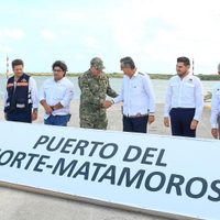 Supervisa gobernador avances del Puerto del Norte en Matamoros