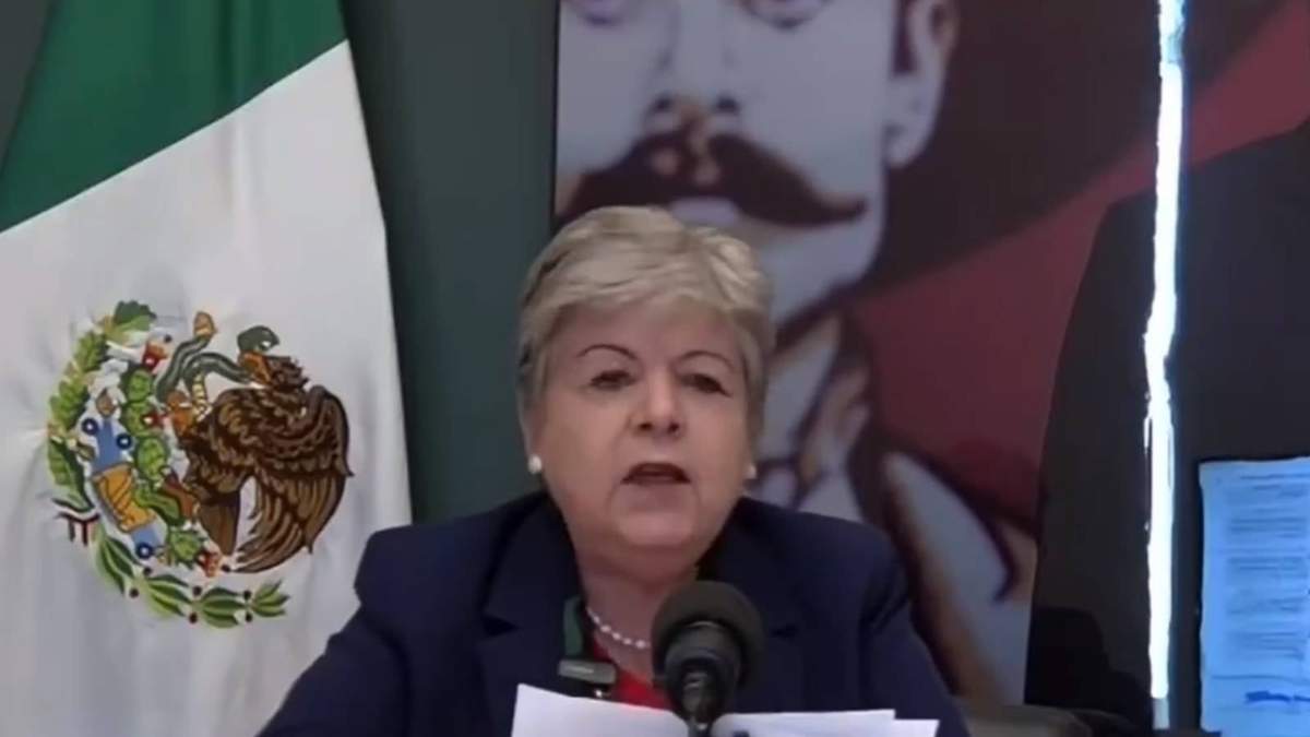 La canciller mexicana Alicia Bárcena