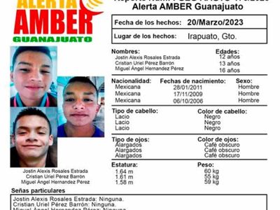 Desaparecen 8 menores de edad en los últimos 4 días en Guanajuato