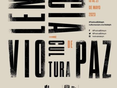 El festival El Aleph 2023 aborda cuáles son los factores detrás de la violencia