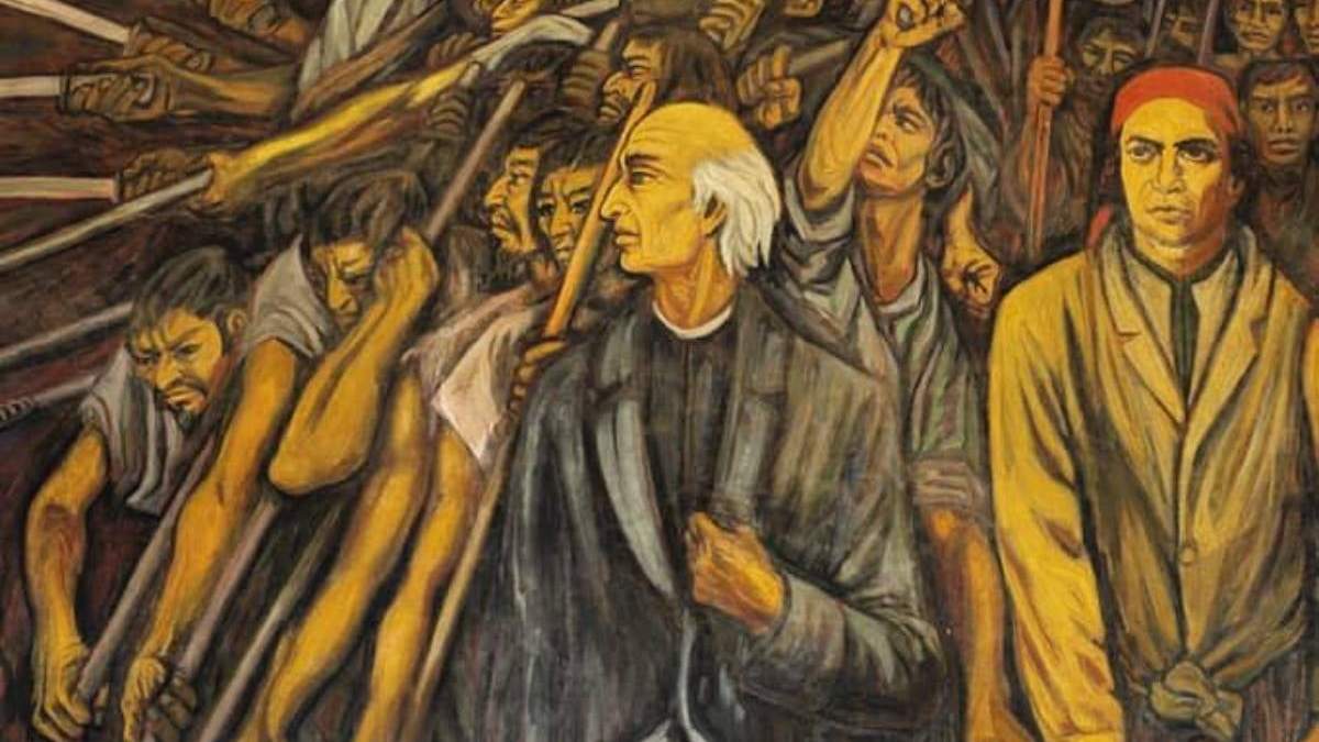"La Importancia de Hidalgo en la Independencia", del pintor Alfredo Zalce