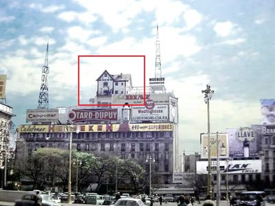 Venden el histórico chalet construido sobre una terraza a metros del Obelisco