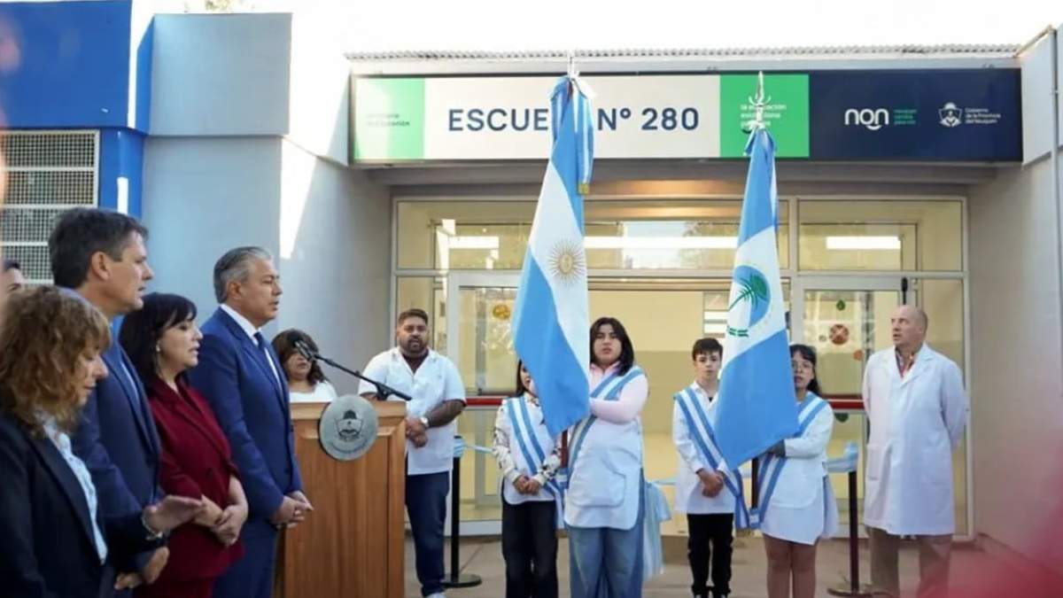 El gobierno destinó una inversión superior a 1300 millones de pesos en las obras. Fuente: (Gobierno de Neuquén)