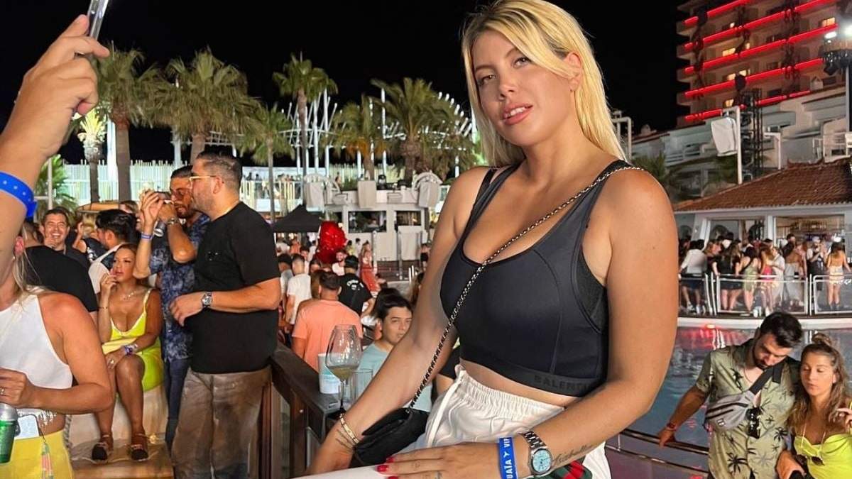 Wanda Nara. Fuente: (Instagram)
