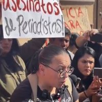 Periodistas michoacanos exigen justicia por el asesinato del reportero Mauricio Cruz