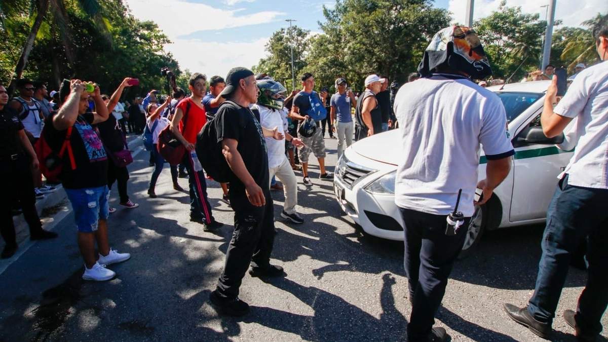 Taxistas contra Uber