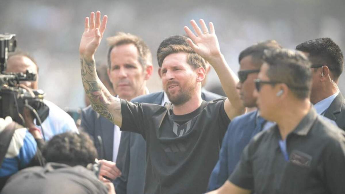 Lionel Messi Fuente: (X)