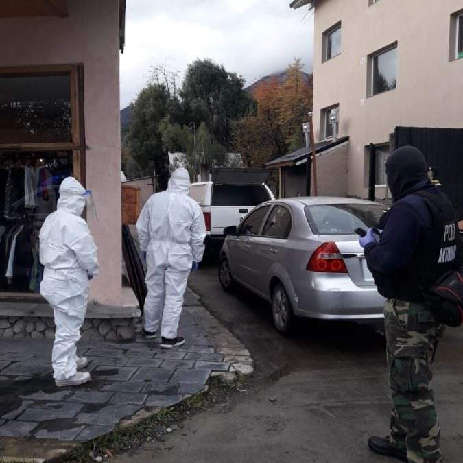 Golpe al narcotráfico en Villa La Angostura. Fuente: (Policía de Neuquén)