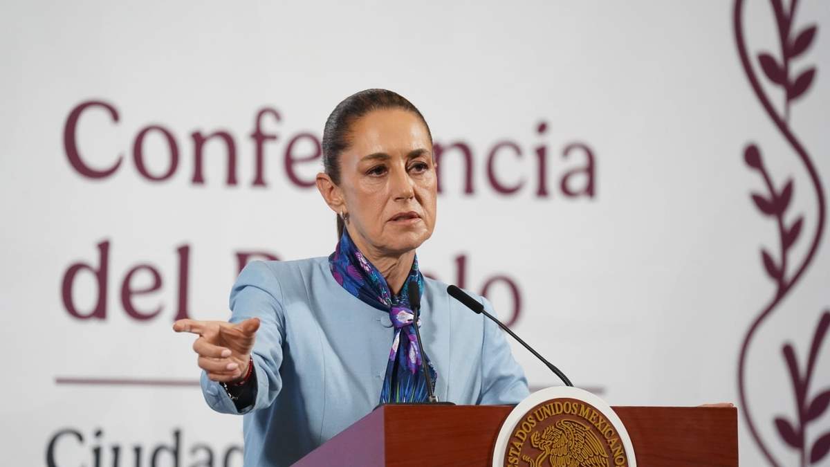 Claudia Sheinbaum en la Mañanera