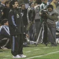 Maradona en Cutral Co: la inolvidable noche cuando dirigió a la Selección