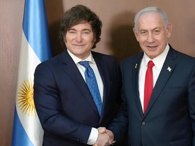 Javier Milei se reune con Benjamín Netanyahu, en medio del repudio mundial a los ataques de Israel en Gaza