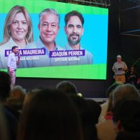 En Chos Malal, Joaquín Perrén se comprometió a defender el modelo neuquino en el Congreso