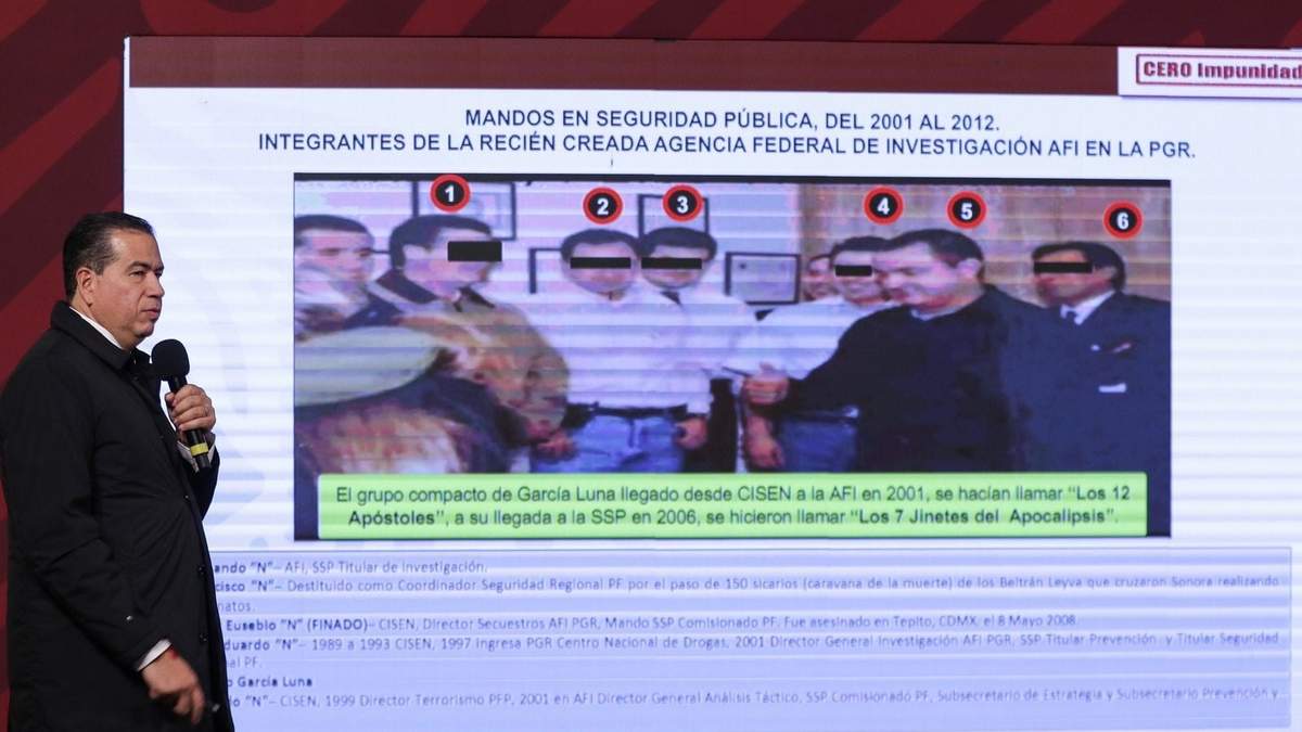 Ricardo Mejía mostró la estructura criminal que operaba bajo el posible contubernio de Genaro García Luna
