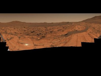 Capturan una impresionante panorámica del cielo de Marte