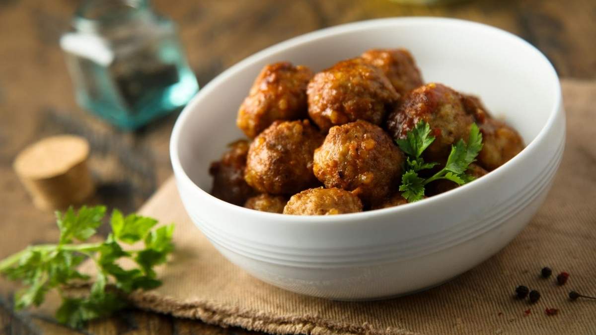 Albóndigas de lentejas. Fuente: (Instagram)
