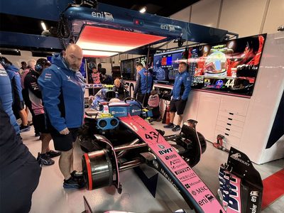 Colapinto finalizó último en las prácticas libres 1 del GP de Las Vegas