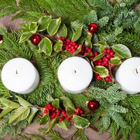 Con cosas que tenés en casa y sin gastar fortuna: creá este increíble centro de mesa para Navidad