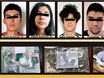 Detienen a cuatro jóvenes por vender "brownies mágicos" de mariguana