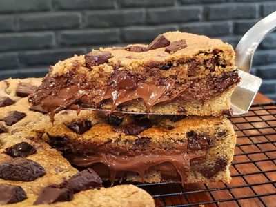 Torta cookie rellena de nutella: elevá tus meriendas con esta receta irresistible que podés hacer en pocos pasos y es muy fácil