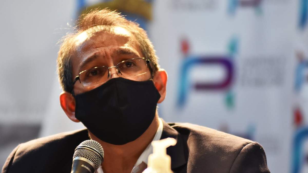 Gustavo Suárez, intendente de Plaza Huincul. Fuente: (Twitter)