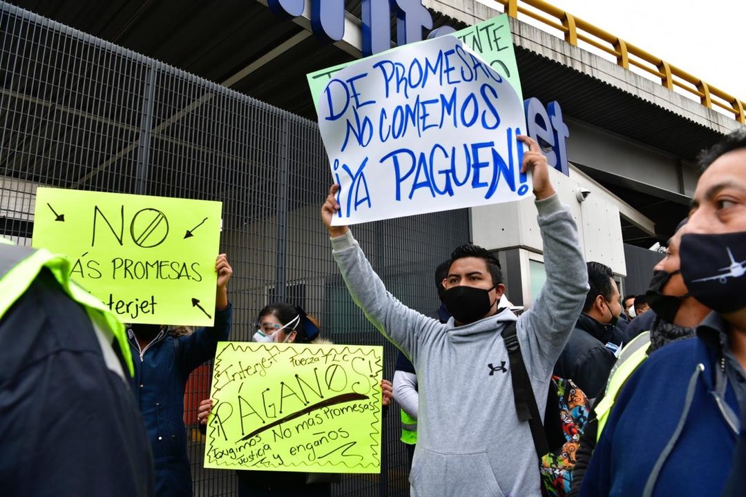 trabajadores interjet