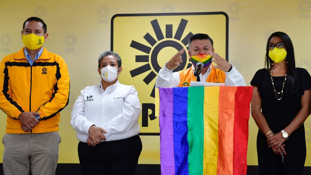 El PRD señaló que 27 de sus candidatos en el país son de la comunidad LGBT+