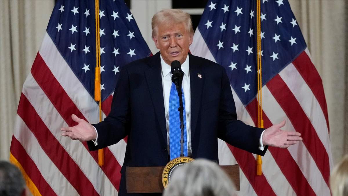 El presidente de Estados Unidos, Donald Trump