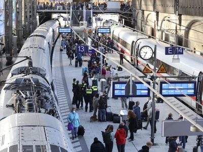 Alemania indaga posible sabotaje a su sistema de trenes