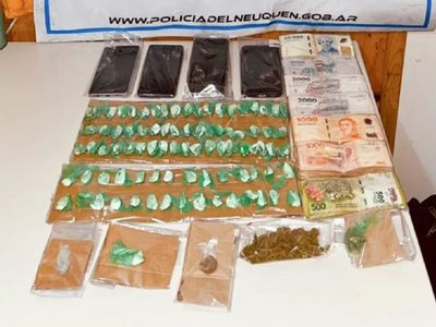 Por segunda vez allanaron una vivienda por narcomenudeo en Plaza Huincul