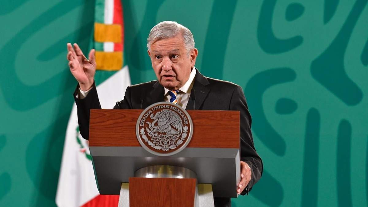 El presidente López Obrador
