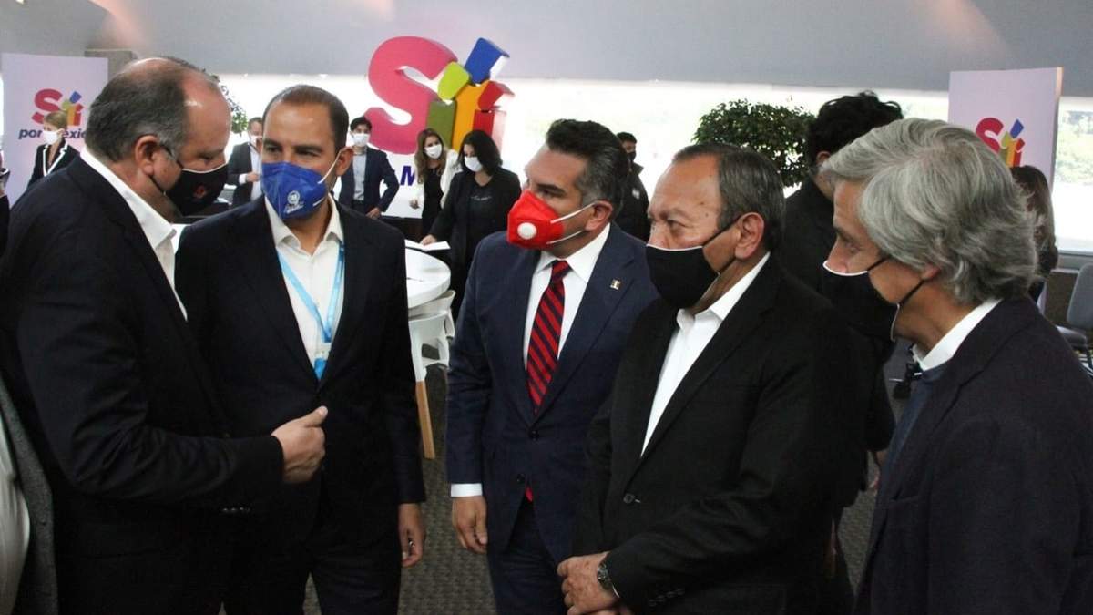 Integrantes de Sí por México