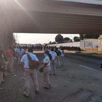 INM disuelve la caravana “Viacrucis migrante” que partió de Tapachula