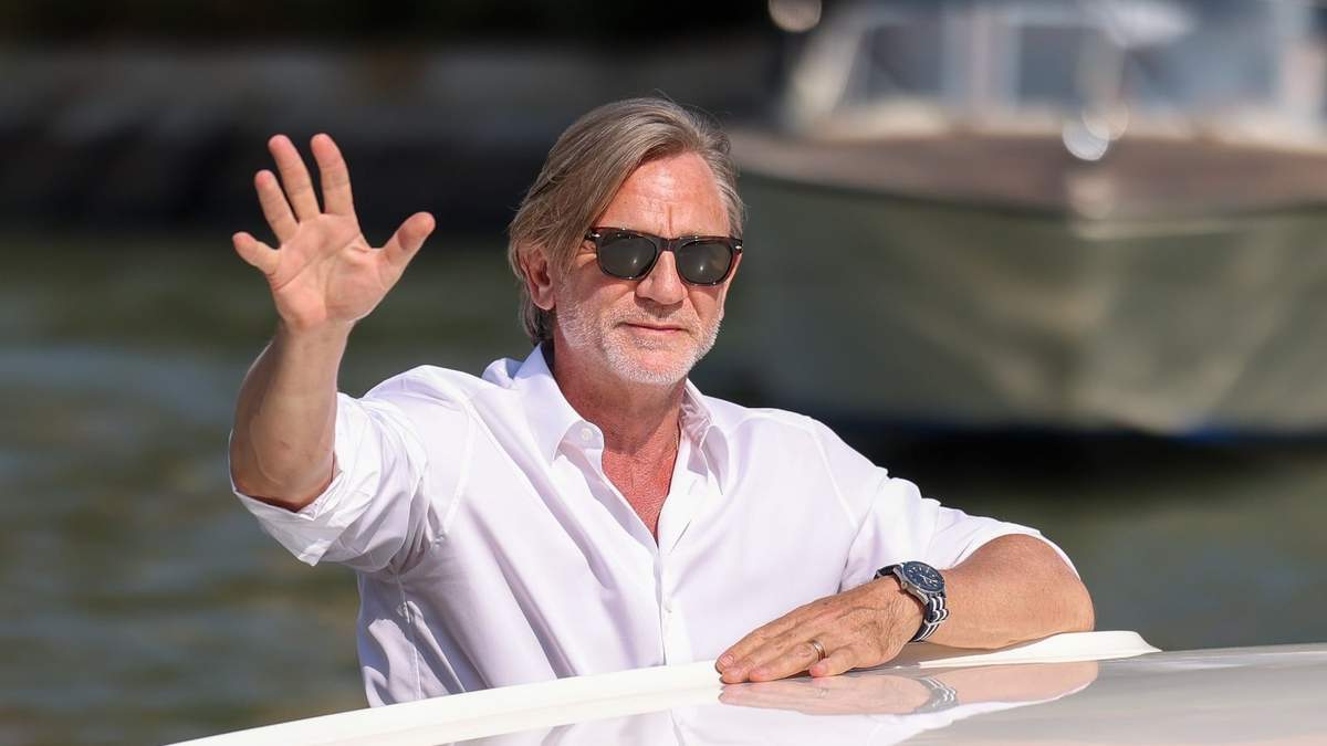 Daniel Craig a su llegada a la conferencia de prensa de la película "Queer"