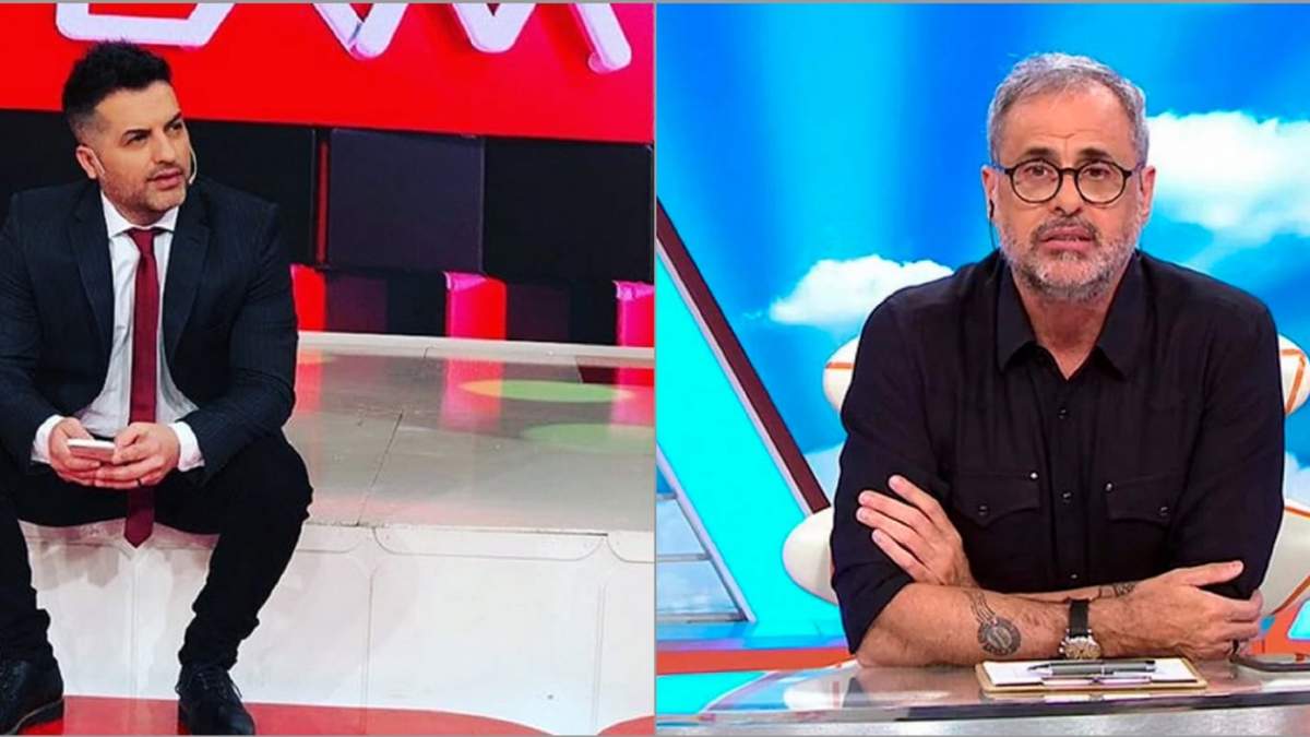 Ángel De Brito y Jorge Rial. Foto: (Twitter)