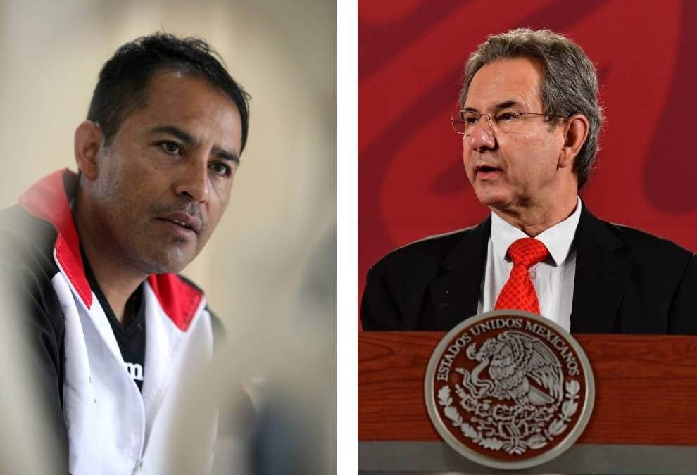 Bernardo Segura y Esteban Moctezuma, ruptura. Foto: Benjamín Flores