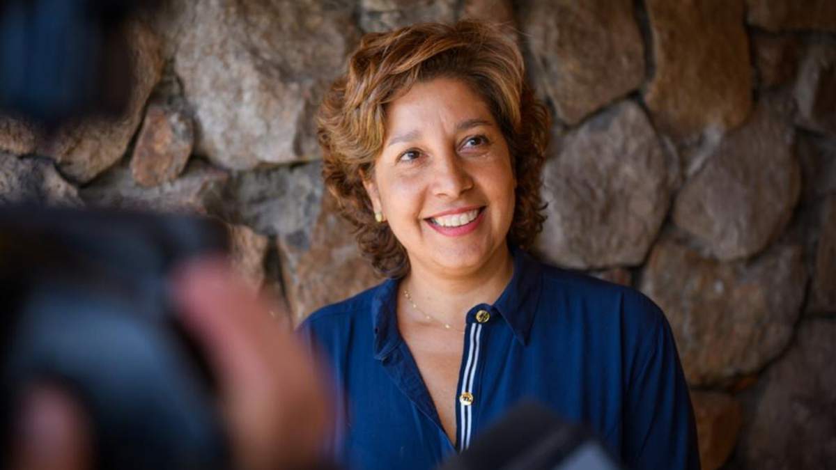 Arabela Carreras, gobernadora de Río Negro. Fuente: (Twitter)