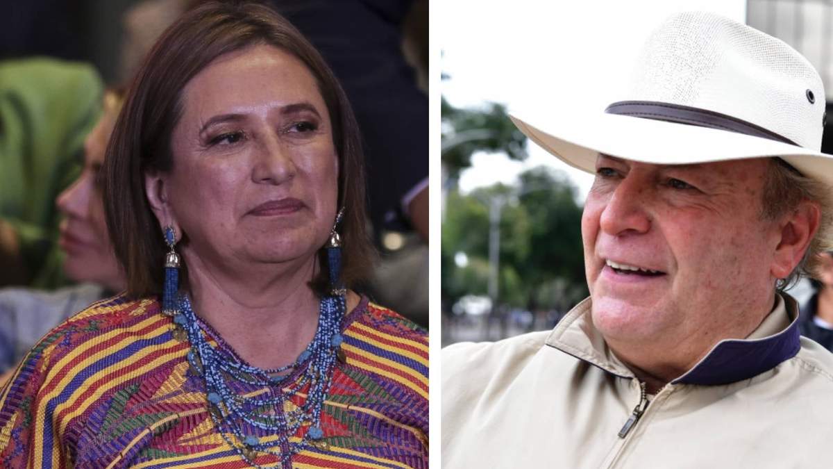 Xóchitl Gálvez y Gilberto Lozano