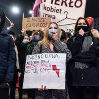 No tolerará una "revolución" a raíz de las protestas por el aborto, advierte el gobierno polaco